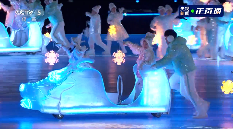 透明增韌樹脂冰鞋車搶眼 | 科技助力北京冬奧成功（gōng）舉辦