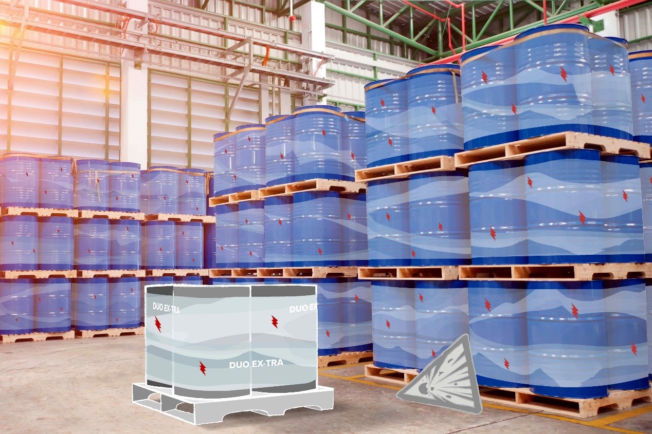 巴斯夫TPU材料用於靜電耗（hào）散薄膜，適合在潛在爆炸性環境中使用