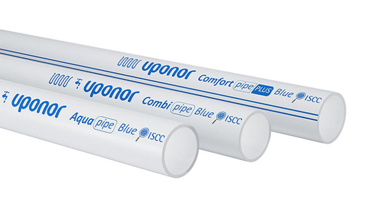 首批以可再生原料交聯聚乙烯製成的管材上市